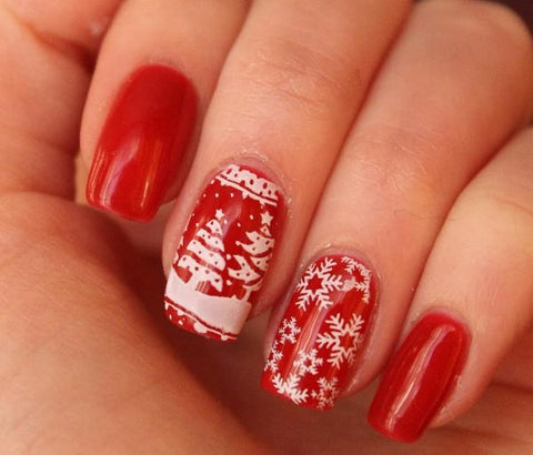 Christmas Theme Nail Stamp