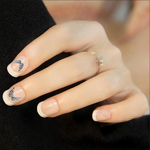 Metallic Pointy 3D Nail Rhinestone