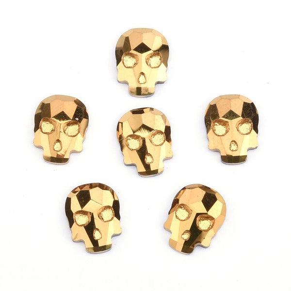 Skull Nail Rhinestones