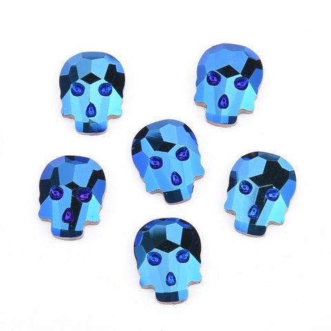 Skull Nail Rhinestones