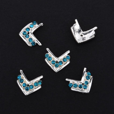 Alloy Rhinestones Nail Accessories