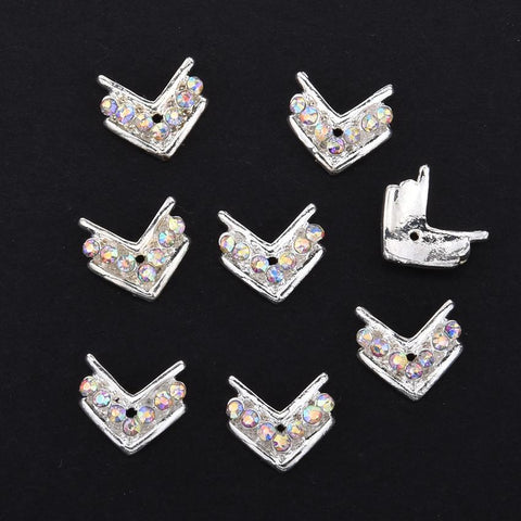 Alloy Rhinestones Nail Accessories