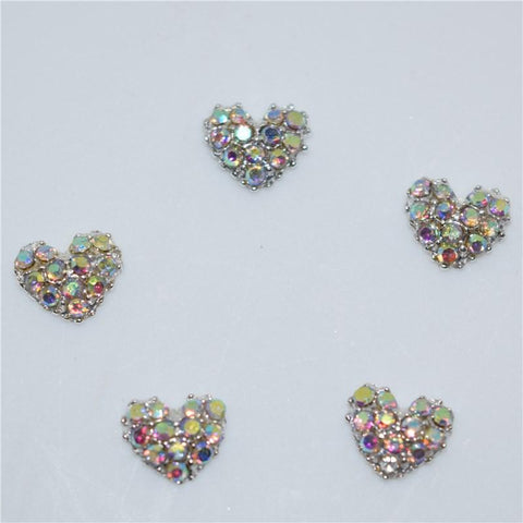 Heart Shaped Nail Rhinestone