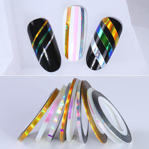 Holographic Nail Line