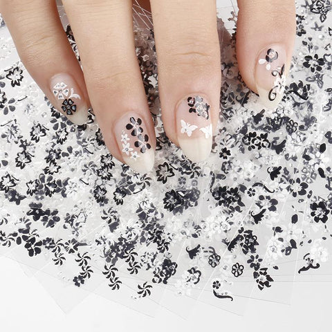 3D Floral Nail Art Stickers