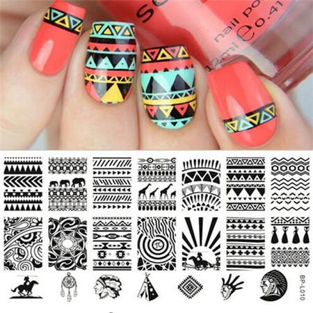 Adorable Cats & Plants Nail Art Stamp