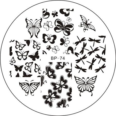 Adorable Cats & Plants Nail Art Stamp