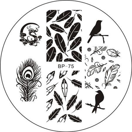 Adorable Cats & Plants Nail Art Stamp