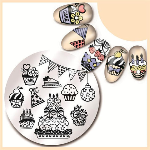 Christmas Theme Nail Stamp