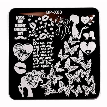Adorable Cats & Plants Nail Art Stamp