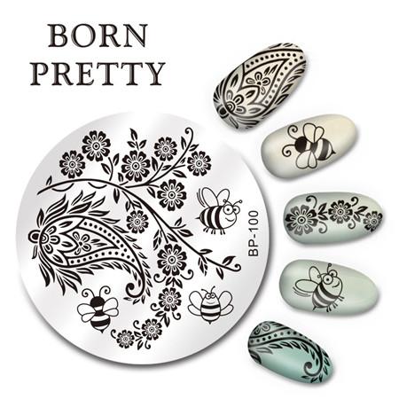 Adorable Cats & Plants Nail Art Stamp