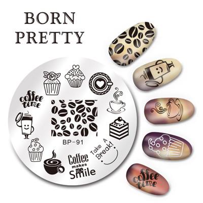 Round Nail Art Stamping Plates