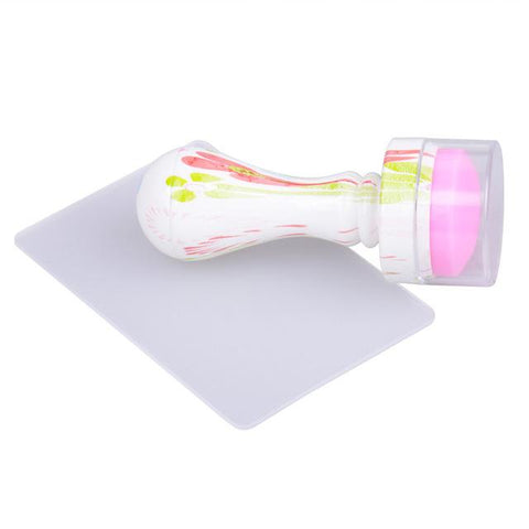 Jelly Silicone Nail Art Stamper