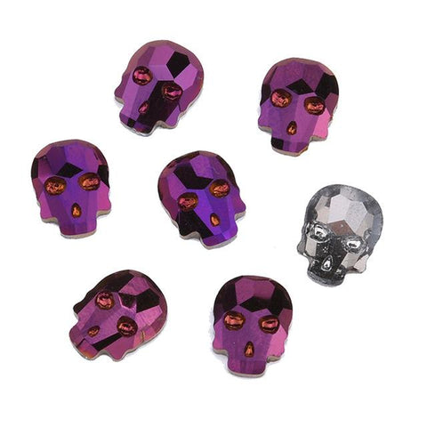 Skull Nail Rhinestones