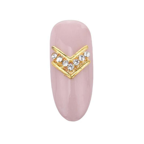 Alloy Rhinestones Nail Accessories